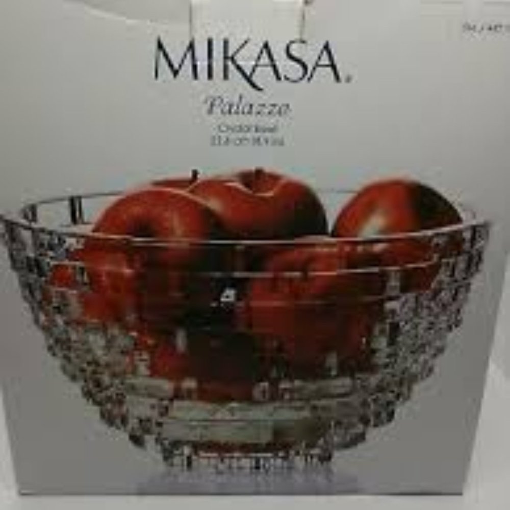 Mikasa Palazzo Crystal Bowl, 9"